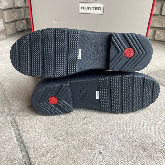 HUNTER ORIGINAL REFINED RAIN BOOTS 10 Women's WP Boot NEW - Picture 9 of 9